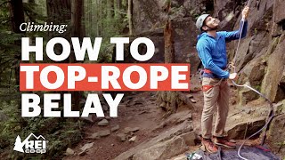 Rock Climbing How to Belay [upl. by Blondell]