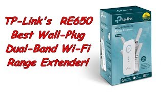 TPLink RE650 WallPlug DualBand AC2600 WiFi Range Extender [upl. by Carlo676]