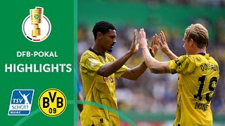 Brilliant Performance by Brandt Haller and Co  Schott Mainz vs Borussia Dortmund 16  DFBPokal [upl. by Cyndi]