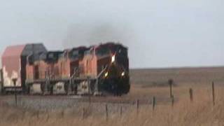 BNSF Emporia sub 11709 part 1 [upl. by Yolanda560]