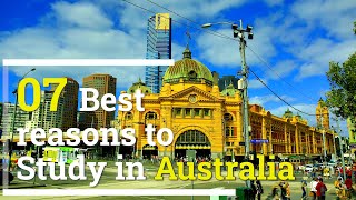 7 Best Reasons to Study in Australia  Benefits Scholarships amp More [upl. by Negrom]