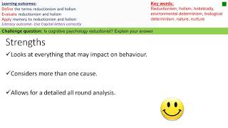 GCSE Memory Reductionism and holism [upl. by Husein]