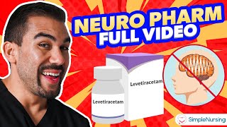 Pharmacology  Neurological medication full video for nursing RN PN NCLEX [upl. by Melgar18]