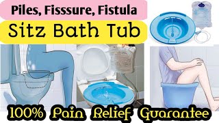 Sitz Bath Tub for Piles Fisssure [upl. by Henrieta]