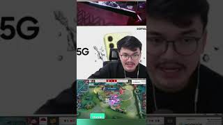 Reaksi Ade Setiwan rrq skayler Maniac proplayer mobilelegends mlbb setiawanaderrqmpl [upl. by Dub]