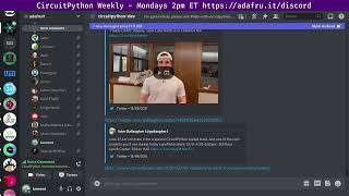 CircuitPython Weekly Meeting for December 13th 2021 adafruit [upl. by Oneal]