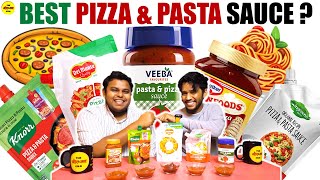 Trying Every Pizza and Pasta Sauce in the Market  Pizza amp Pasta Sauce Review  TAE [upl. by Inus]