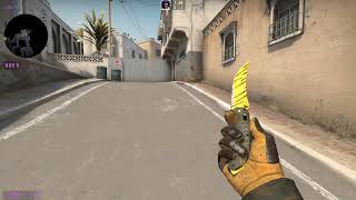 Knife Glove ComboOvertake Gloves and Flip Knife Tigertooth CSGO [upl. by Hecht]