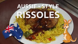 Aussie Style Rissoles  Super BudgetFriendly Midweek Meal 😋🇦🇺 [upl. by Burton]