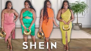 SHEIN Try On Haul 2024 SHEIN Plus Size 1X SHEIN Curve Summer Vacation Outfits SHEIN midsize haul [upl. by Gayle]