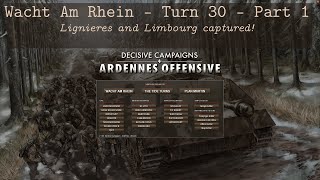 Decisive Campaigns  Ardennes Offensive  Wacht Am Rhein  23 Dec 1944  Turn 30  Part 1 [upl. by Murat454]