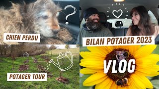 Visite du potager  bilan potager 2023 avec Ju  VLOG [upl. by Llain235]