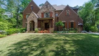 Large Million Dollar Homes Atlanta Georgia  4591 Club Valley Drive [upl. by Oleusnoc]