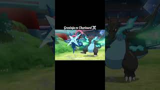 Greninja VS Charizard shorts pokemon anime viralshort greninja [upl. by Iaoh]