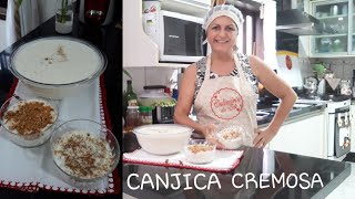 CANJICA CREMOSA COM LEITE CONDENSADO E COCO  Mungunzá [upl. by Pylle125]