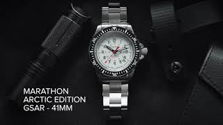 Marathon Watch  Arctic Edition Large Divers Automatic GSAR  41MM [upl. by Arbed733]