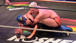 Resumen Así fue HECHICERO CMLL vs ZACK SABRE JR NJPW en MANO A MANO en Sábado de Arena Coliseo [upl. by Dniren]