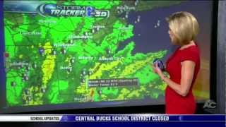 WPVI 6ABC Philadelphia  11PM News  Hurricane Sandy  quotSuperStormquot Coverage  102812 [upl. by Aihk]