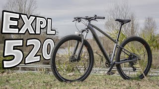 Mtb Rockrider EXPL 520  Recensione test e pareri [upl. by Eidnarb]