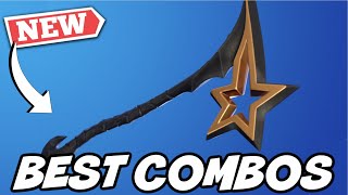 THE BEST COMBOS FOR NEW RETROGRADE STAR STARSHOT PICKAXE  Fortnite [upl. by Enitsirc]