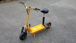 1000w 48v Electric Scooter Review and Test Run  Twister from Nitro Motors [upl. by Navets496]