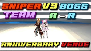 Iruna online EN Sniper vs Boss team A  R Anniversary Venue [upl. by Nuyh]