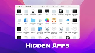 Secret Apps Included in macOS [upl. by Dlonyar]