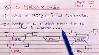 What is Bridge full Explanation  Computer Networking [upl. by Spaulding]