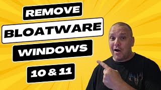 How to remove Bloatware from Windows 10 amp Windows 11  OampO App Buster [upl. by Laise515]