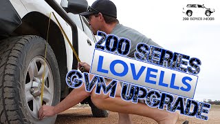 200 Series Lovells GVM Upgrade [upl. by Bullion]