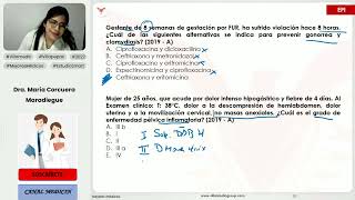 PREGUNTAS ENAM DE ENFERMEDAD PÉLVICA INFLAMATORIA  GINECOLOGÍA  VILLAMEDIC [upl. by Cilurzo]