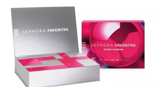 Calendrier de lavent Sephora Favorites 2024 155€ Multimarque [upl. by Brittani]