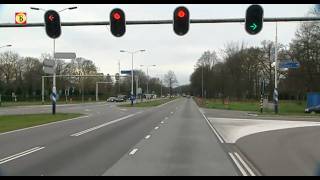 Stoplicht op N65 bij Helvoirt massaal genegeerd [upl. by Ahsilrac737]