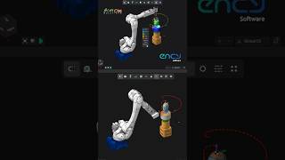 ENCY ROBOT Milling Simulation encycam sprutcam encyrobot sprutcamrobotcadcamcnc cadcamsolution [upl. by Ynavoj]