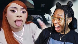 ICE SPICE THINK YOU THE SHT FART OFFICIAL VIDEO REACTION 🤣 [upl. by Inoy]