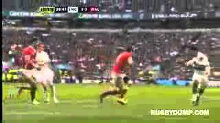 Sam Warburton tackle on Manu Tuilagi [upl. by Micheline]