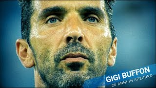 19972017 20 anni di Buffon in Nazionale [upl. by Allekim124]