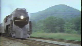 Norfolk amp Western steam locomotive 611 quotThe Mighty Jquot in AugustSeptember 1982 [upl. by Schuh]