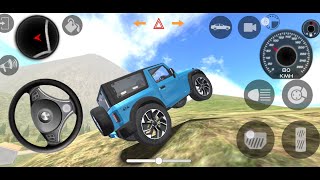 indian car simulator 3D2023 mahindra thar 4×4 offloading gameplay video tharcar2023 [upl. by Ibbor]