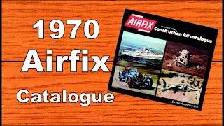 AIRFIX CATALOGUE 1970 169 4K [upl. by Yarezed]