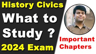 Important Chapters for History Civics 2024 Exam  Paper Pattern amp Tips  ICSE Class 10th [upl. by Gilemette3]