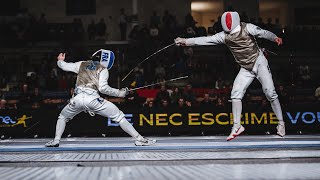 French National Championships  Mens Foil Highlights [upl. by Attaymik]