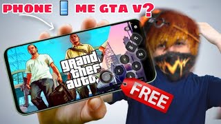 GTA 5 MOBILE DOWNLOAD😱🥳 GTA 5 MOBILE MAIN KAISE KHELE  HOW TO DOWNLOAD GTA 5 MOBILE ANDROID [upl. by Alenas]