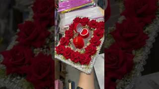 Ring platter ideas 😍 pkartujjain ringplatter engagement diy [upl. by Maer982]