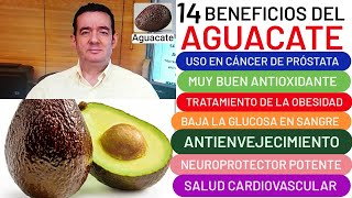 14 beneficios del 🥑AGUACATE🥑 OBESIDAD👏 ANTICANCERÍGENO❤️ OSTEOARTRITIS💪 RETINA 🤗ANTIENVEJECIMIENTO💖 [upl. by Lunna]