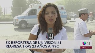 Periodista que cubrió el 911 regresa al lugar 23 años para reflexionar sobre un día que le cambió l [upl. by Levram]