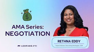 AMA Series Negotiation with Rethna Eddy [upl. by Marlin589]