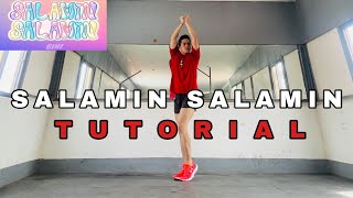 SALAMIN SALAMINBINI STEP BY STEP DANCE TUTORIALDANCE GURU [upl. by Paske]