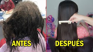 CABELLO SIN NUDOS NI ENREDOS  RUTINA DE NOCHE  May López [upl. by Arnon]