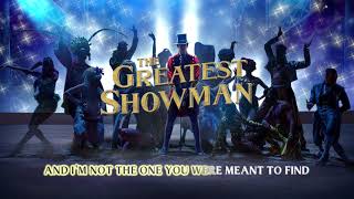 The Greatest Showman Cast  Rewrite The Stars Instrumental Official Lyric Video [upl. by Kurth]